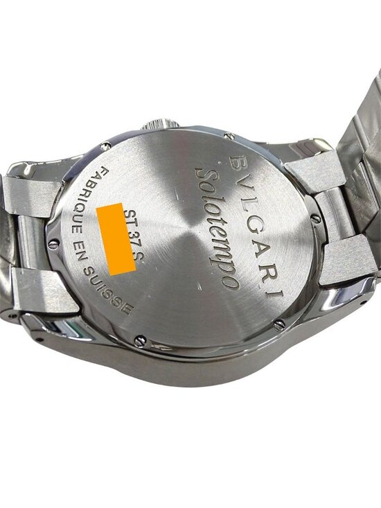 Bvlgari Watch Solotempo Quartz Stainless Steel Silver Black Polished main image 9